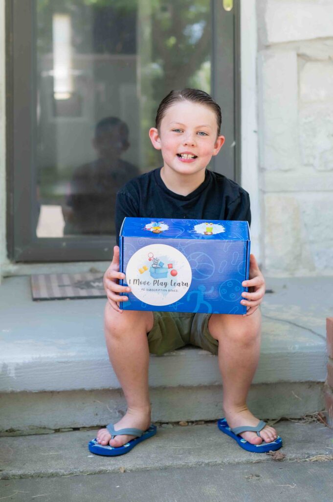 Older boy on Steps